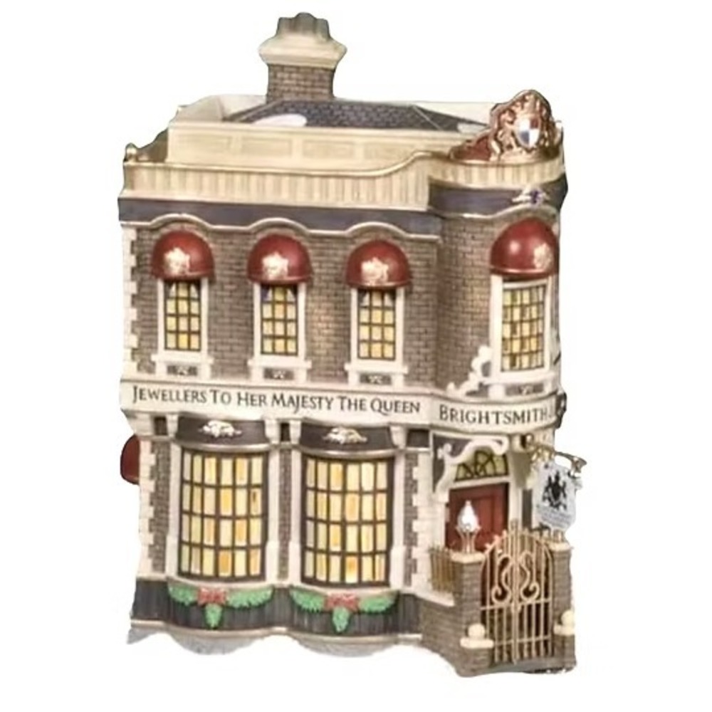 DEPT 56 THE DICKENS VILLAGE BRIGHTSMITH & SONS, QUEEN'S JEWELLERS - RETIRED